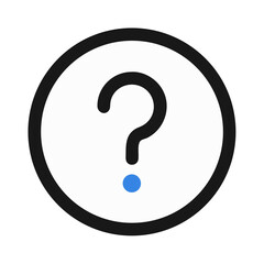 question mark icon design