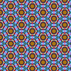very elegant and beautiful multicolor abstract seamless pattern