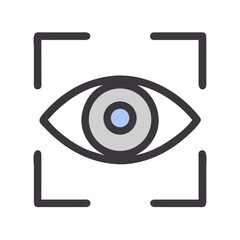eye scan icon