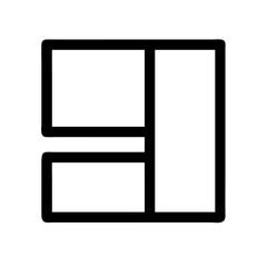 row layout horizontal icon