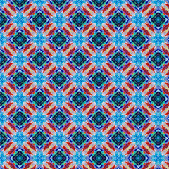 very elegant and beautiful multicolor abstract seamless pattern