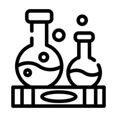 science Line Icon