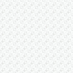 White Embossed Geometric Texture Background