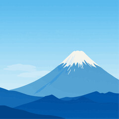 Fototapeta premium Fuji Mountain