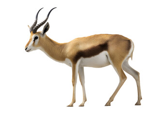 Fototapeta premium Antelope isolate transparent png illustration