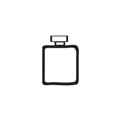 perfume bottle vector illustration of a bottle containing a fragrant and fragrant liquid