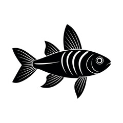 cardinalfish vector silhouette