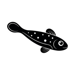 clingfish vector silhouette