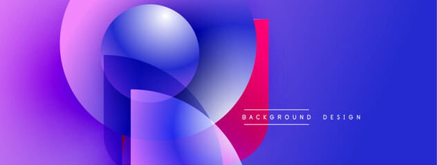 Abstract vibrant design. Blue, purple gradients create flowing shapes. Modern aesthetic, suitable for banners or backgrounds.