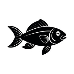 flounder vector silhouette