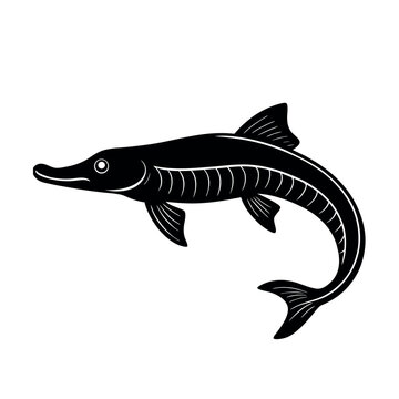 gerres vector silhouette