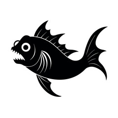 goatfish vector silhouette
