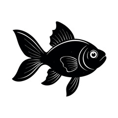 gourami vector silhouette