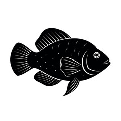 grayling vector silhouette