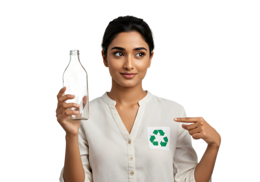 Promoting Green Living Glass Bottle Recycling Awareness
