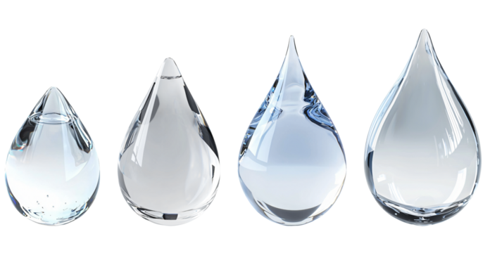 water drop isolated  - Powered by Adobe