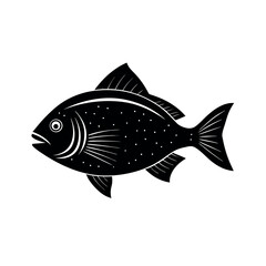 quillback vector silhouette