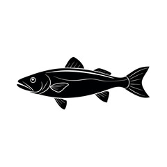 sandlance vector silhouette