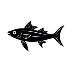 stingray fish vector silhouette