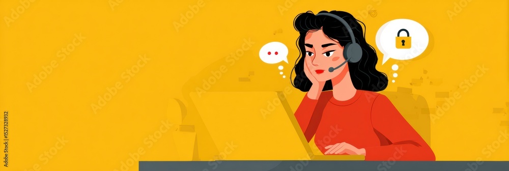 Poster User Interacts With Fake IT Helpdesk Popup Designed to Steal Credentials in a Digital Environment