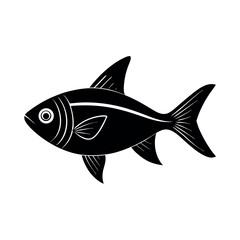 trevally vector silhouette