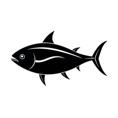 walleye vector silhouette
