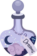 Magic Potion Bottle Filled with Dreams

