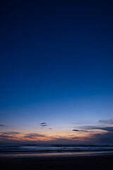 バリ島クタビーチの夕景