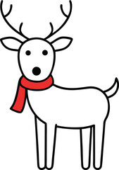 deer with a big nose