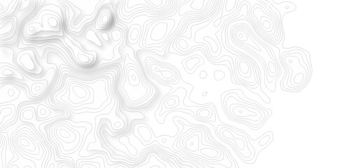 Minimal Lines Topographic contour lines grid map seamless pattern. Geographic mountain relief. Abstract lines background. Contour maps. illustration, Topo contour map design.