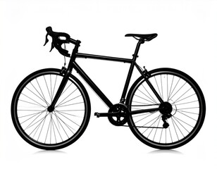 Obraz premium silhouette of a bicycle