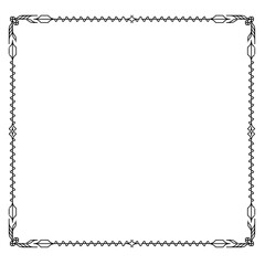 Ornamental Decorative Frame Border Design