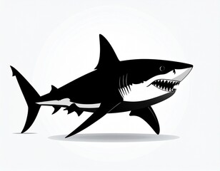 Obraz premium shark vector illustration