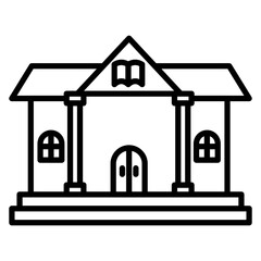 School Vector Icon