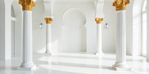 Fototapeta premium columns in the mosque