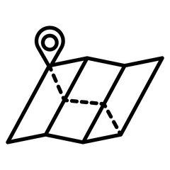 Map Vector Icon