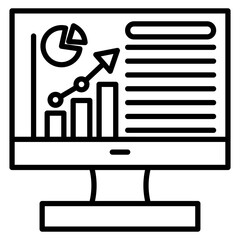 Google Analytics Vector Icon