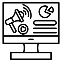 Campaign Management Vector Icon