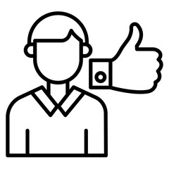 Customer Satisfaction Vector Icon
