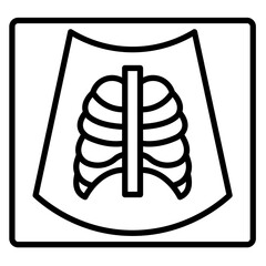 X-Ray Vector Icon