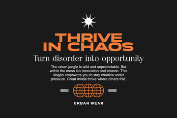 Simple urban typography for motivational quote t-shirts. Designed for print-ready inspirational posters. Minimal urban design. Artistic, fashion-forward typography for apparel. 