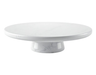 White Marble Cake Stand for Elegant Food Display