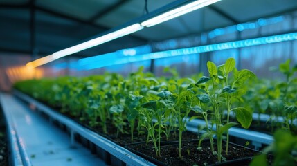 cloud connected greenhouse sharing real time growing conditions with other farmers, creating a collaborative farming network.