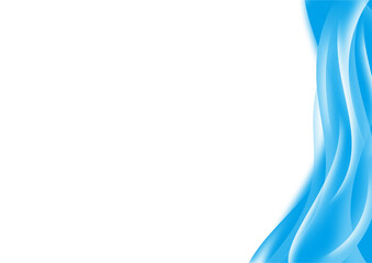 SIMPLE  ELEGANT WAVE ABSTRACT BACKGROUND LIGHT BLUE