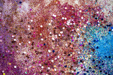 Mixed media abstract painting created using hand-painted strokes and a vibrant, textured pigment...