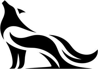  vector logos fox, wolf, jackal for branding.