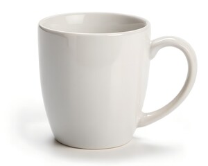 white cup isolated "White Ceramic Coffee Mug Isolated on White Background"