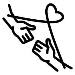 blood donation Line Icon