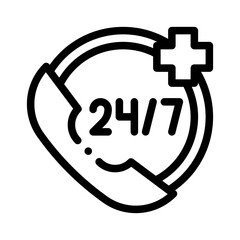 emergency line icon