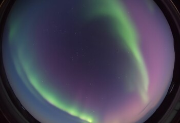 Celestial Dance: Aurora's vibrant hues paint the night sky with wonder.
